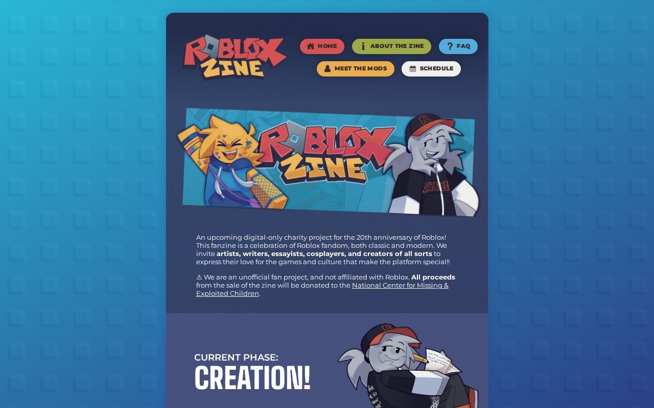 ROBLOX Fanzine Card 